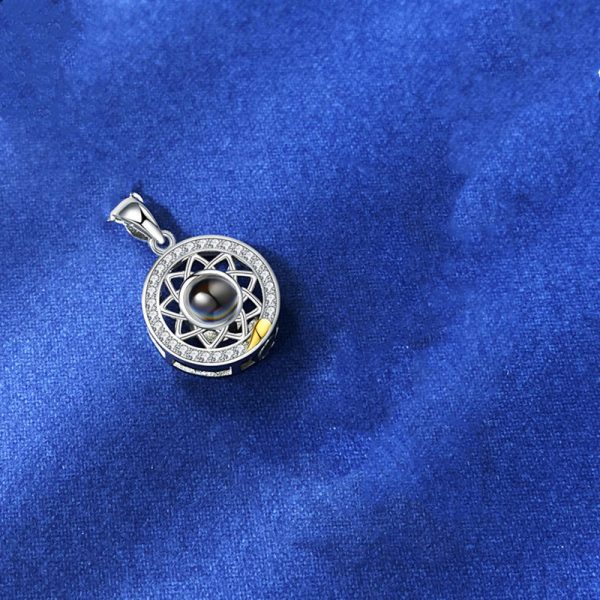 Sun Moon Shape Couple Personalized Necklaces - Image 9